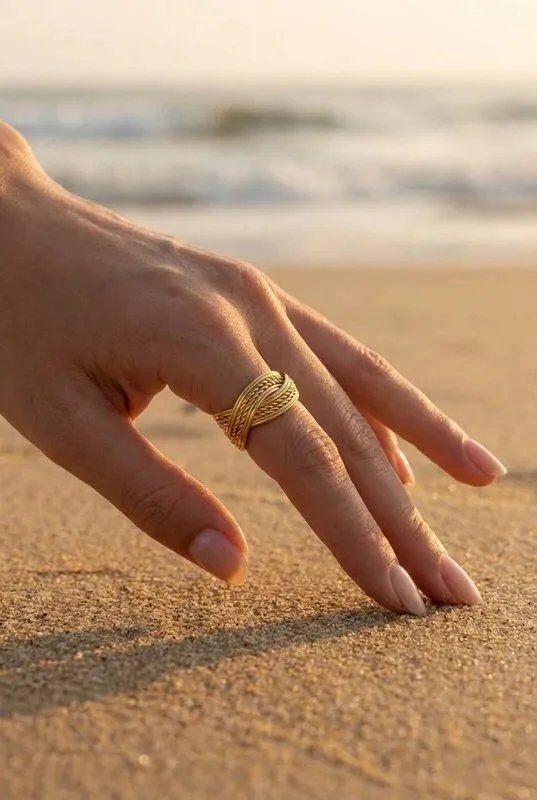 Grossista Bijoux Mystères - Anello regolabile in acciaio inossidabile
