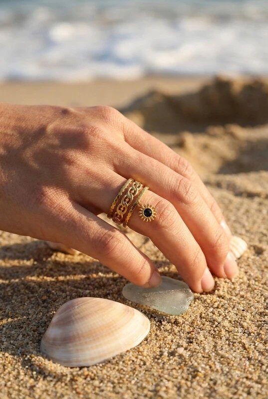 Grossista Bijoux Mystères - Anello regolabile in acciaio inossidabile