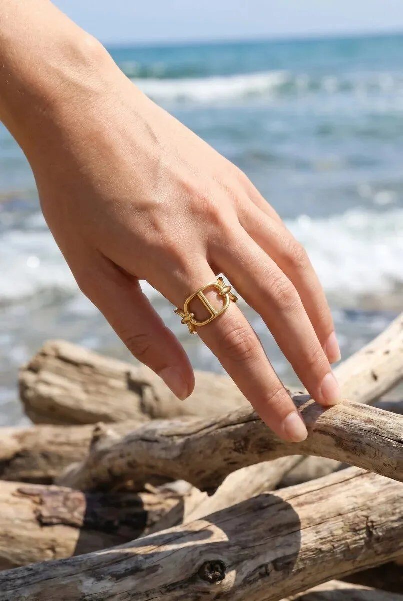 Grossista Bijoux Mystères - Anello in acciaio inossidabile