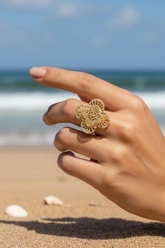 Grossista Bijoux Mystères - Anello regolabile in acciaio inossidabile
