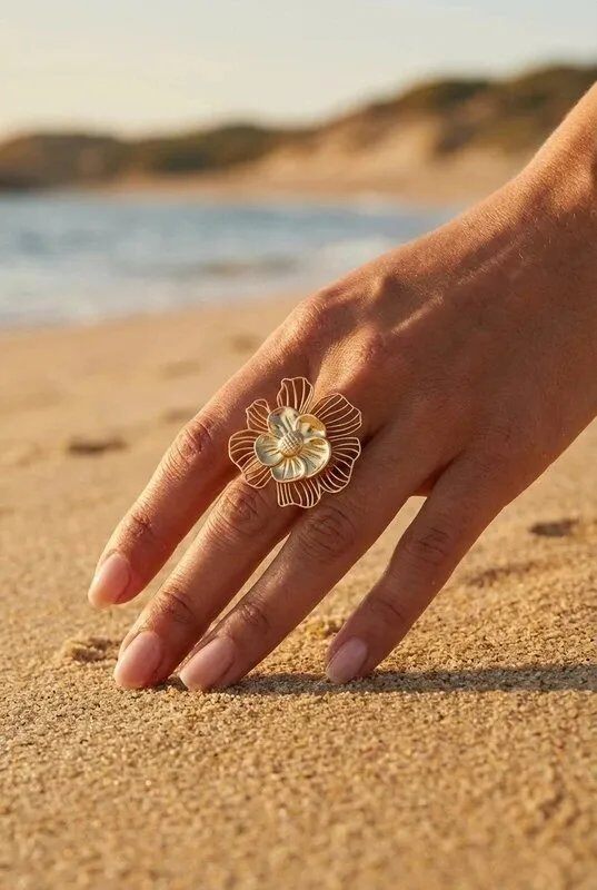 Grossiste Bijoux Mystères - Bague en acier inoxydable ajustable