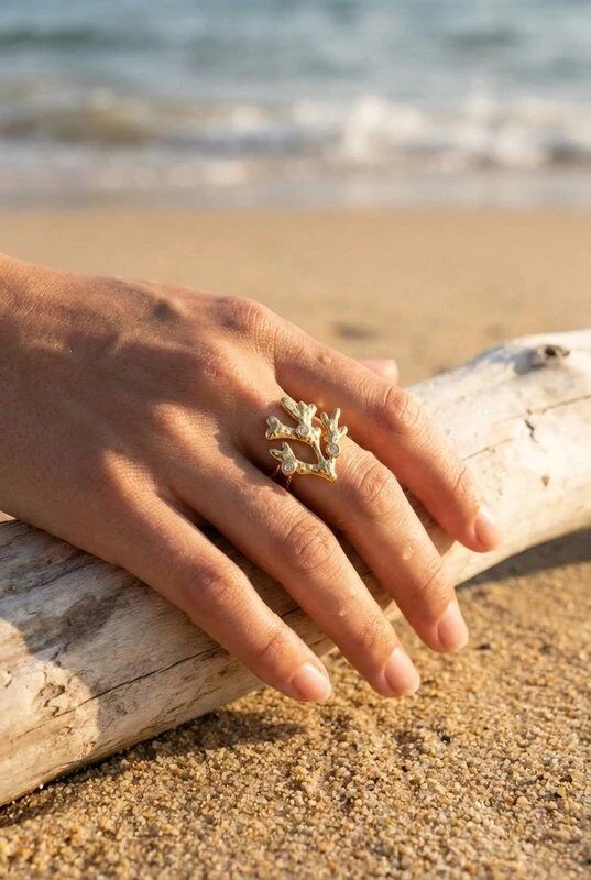 Mayorista Bijoux Mystères - Anillo ajustable de acero inoxidable