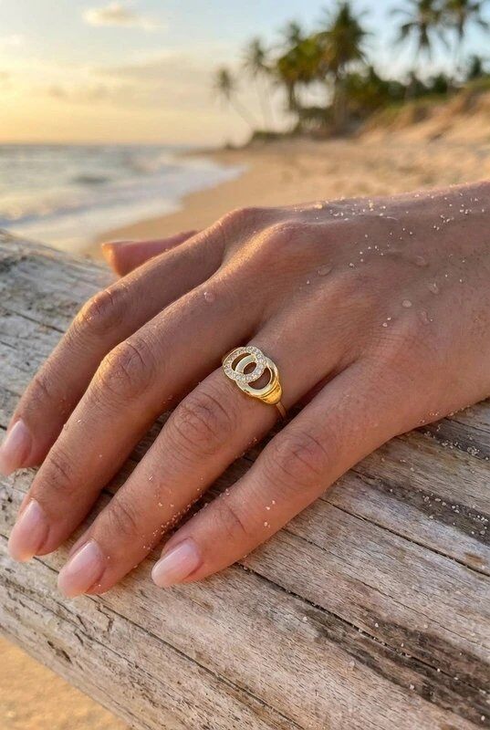 Mayorista Bijoux Mystères - Anillo de acero inoxidable ajustable