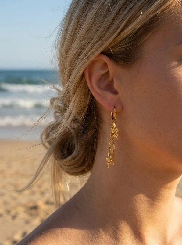 Grossista Bijoux Mystères - Orecchini in acciaio inossidabile