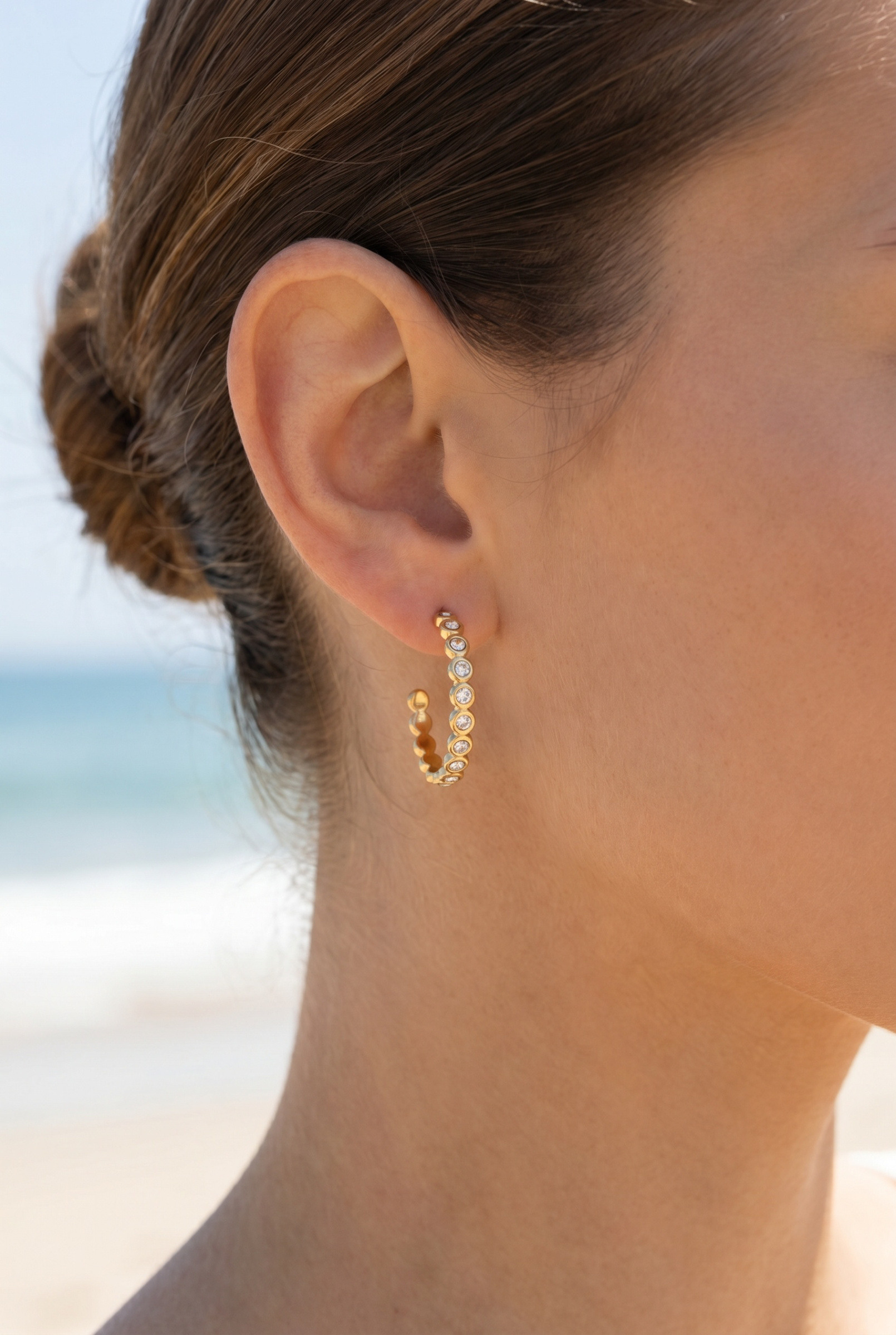 Mayorista Bijoux Mystères - Pendientes de acero inoxidable