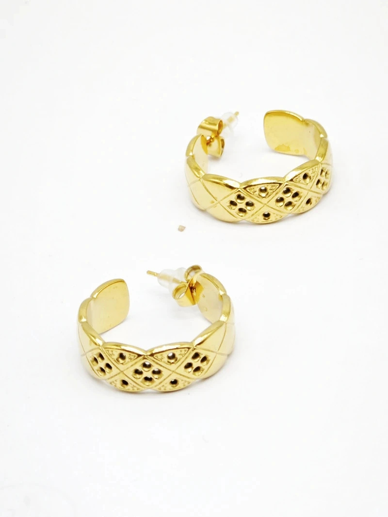Mayorista Bijoux Mystères - Pendientes de acero inoxidable