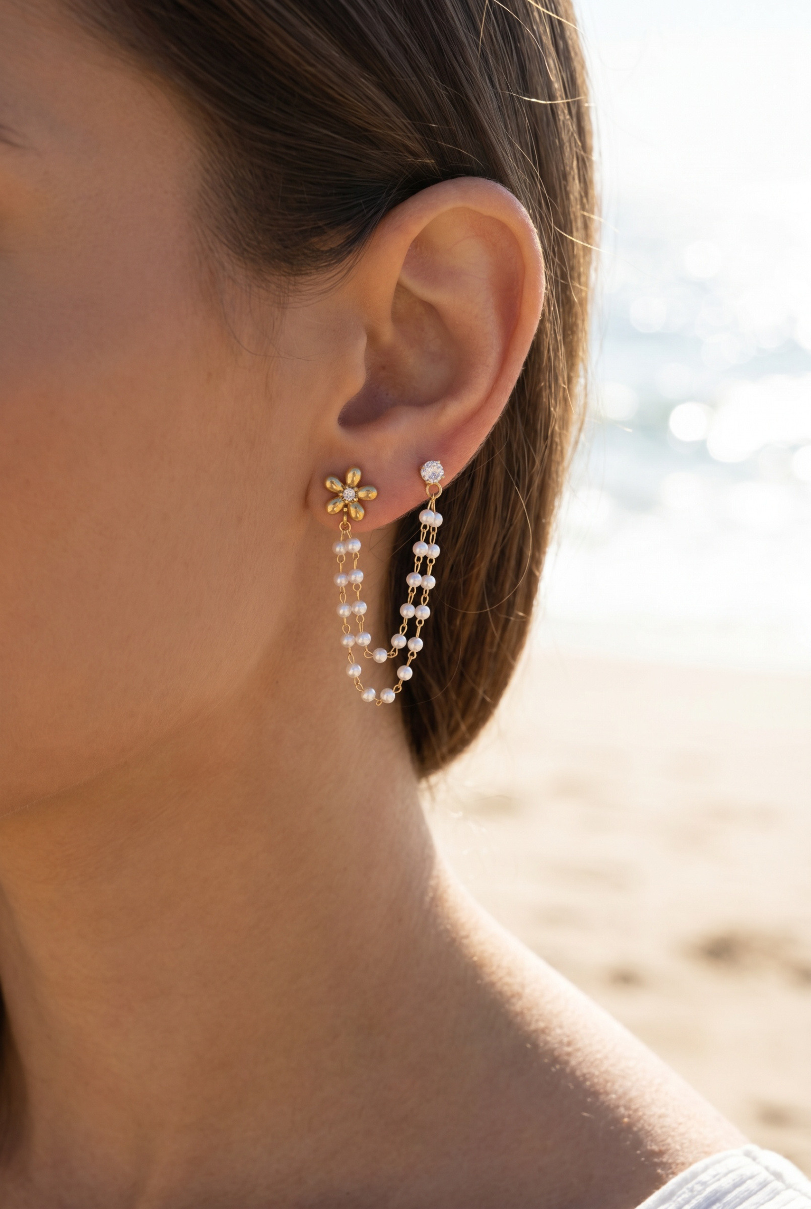 Großhändler Bijoux Mystères - Ohrringe aus Edelstahl