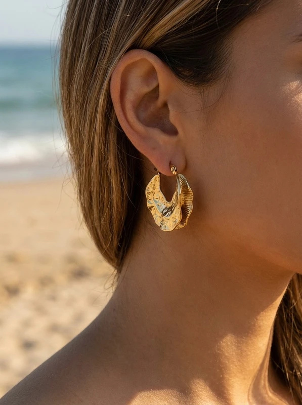 Mayorista Bijoux Mystères - Pendientes de acero inoxidable
