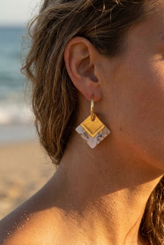Grossiste Bijoux Mystères - Boucles d'oreilles en acier inoxydable