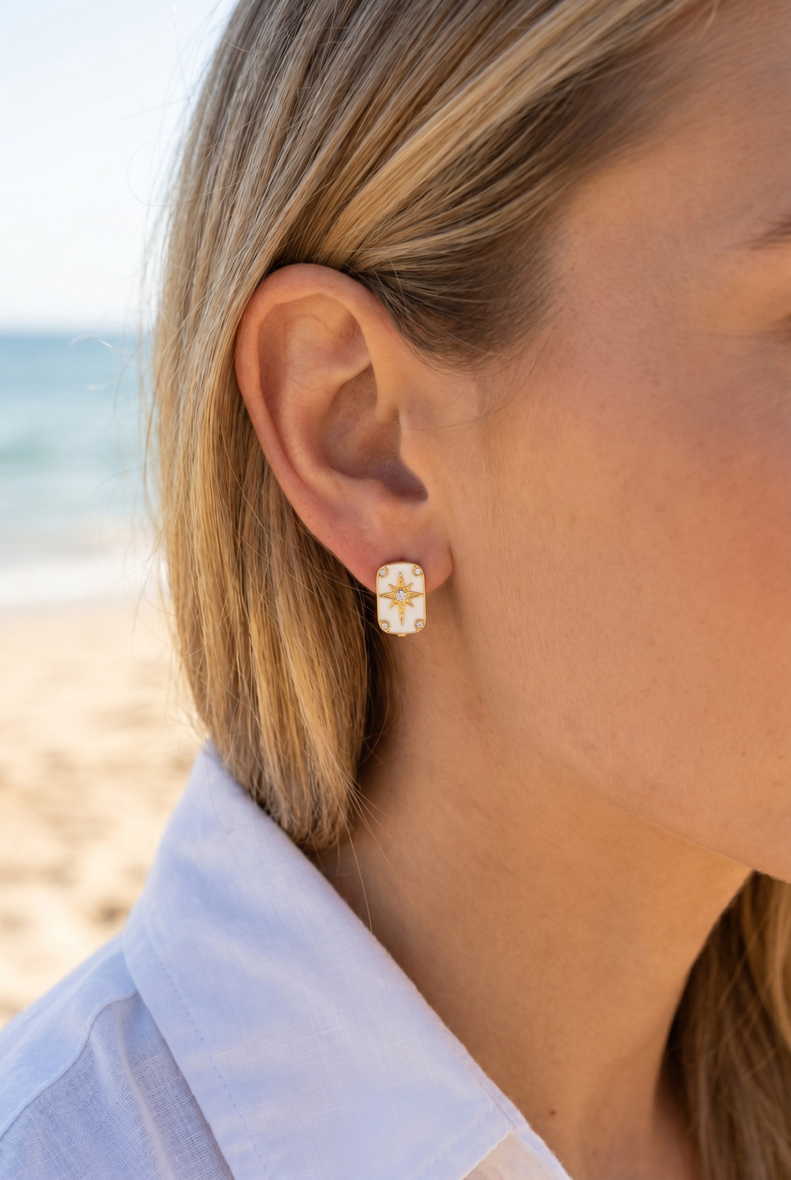 Mayorista Bijoux Mystères - Pendientes de acero inoxidable