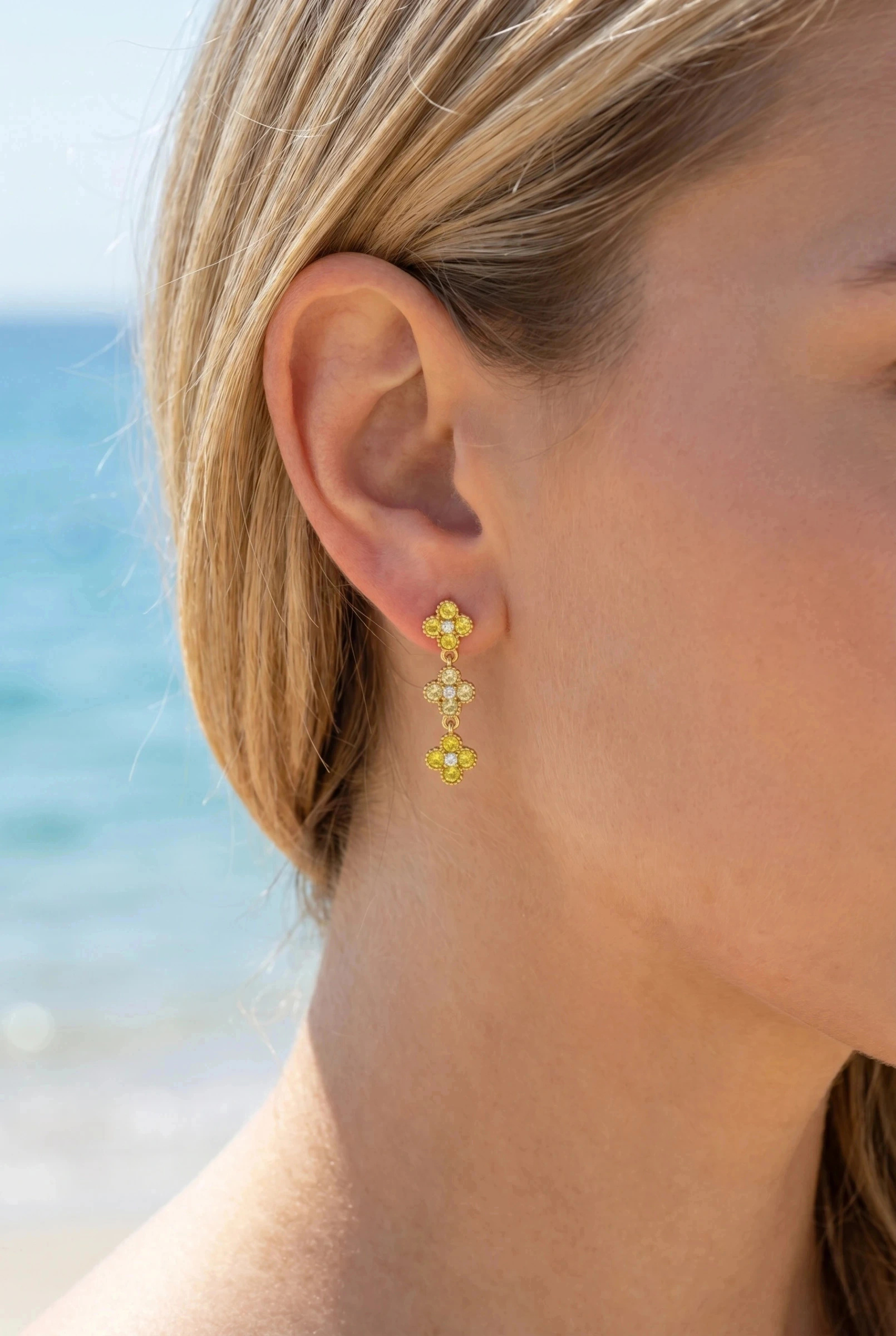 Mayorista Bijoux Mystères - Pendientes de acero inoxidable