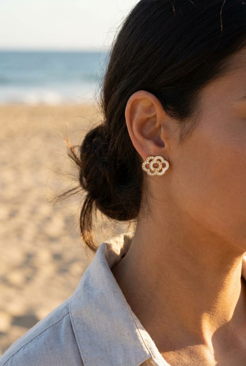 Mayorista Bijoux Mystères - Pendientes de acero inoxidable