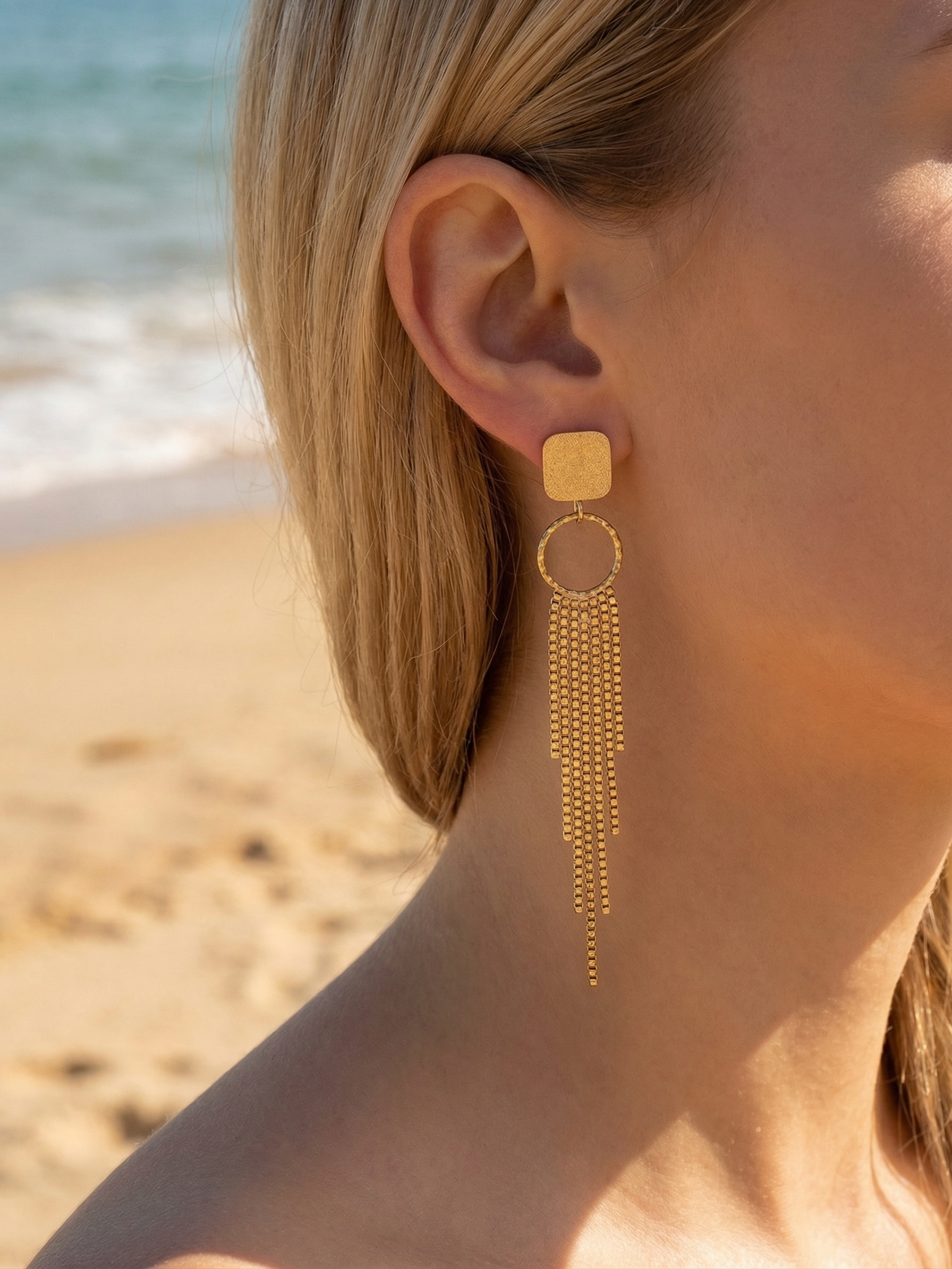 Mayorista Bijoux Mystères - Pendientes de acero inoxidable