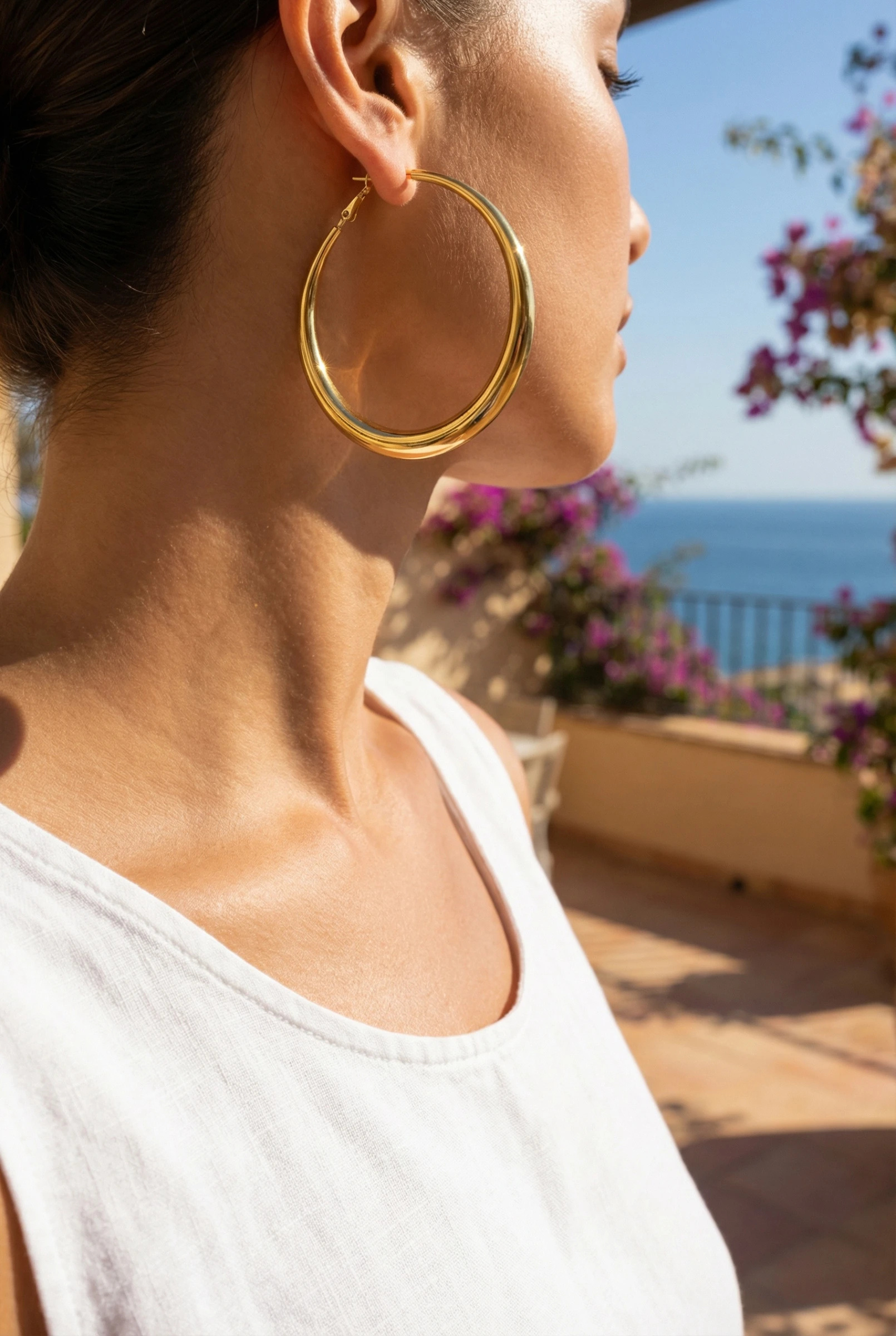 Mayorista Bijoux Mystères - Pendientes de acero inoxidable