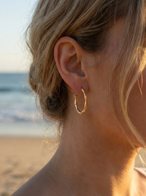 Mayorista Bijoux Mystères - Pendientes de acero inoxidable