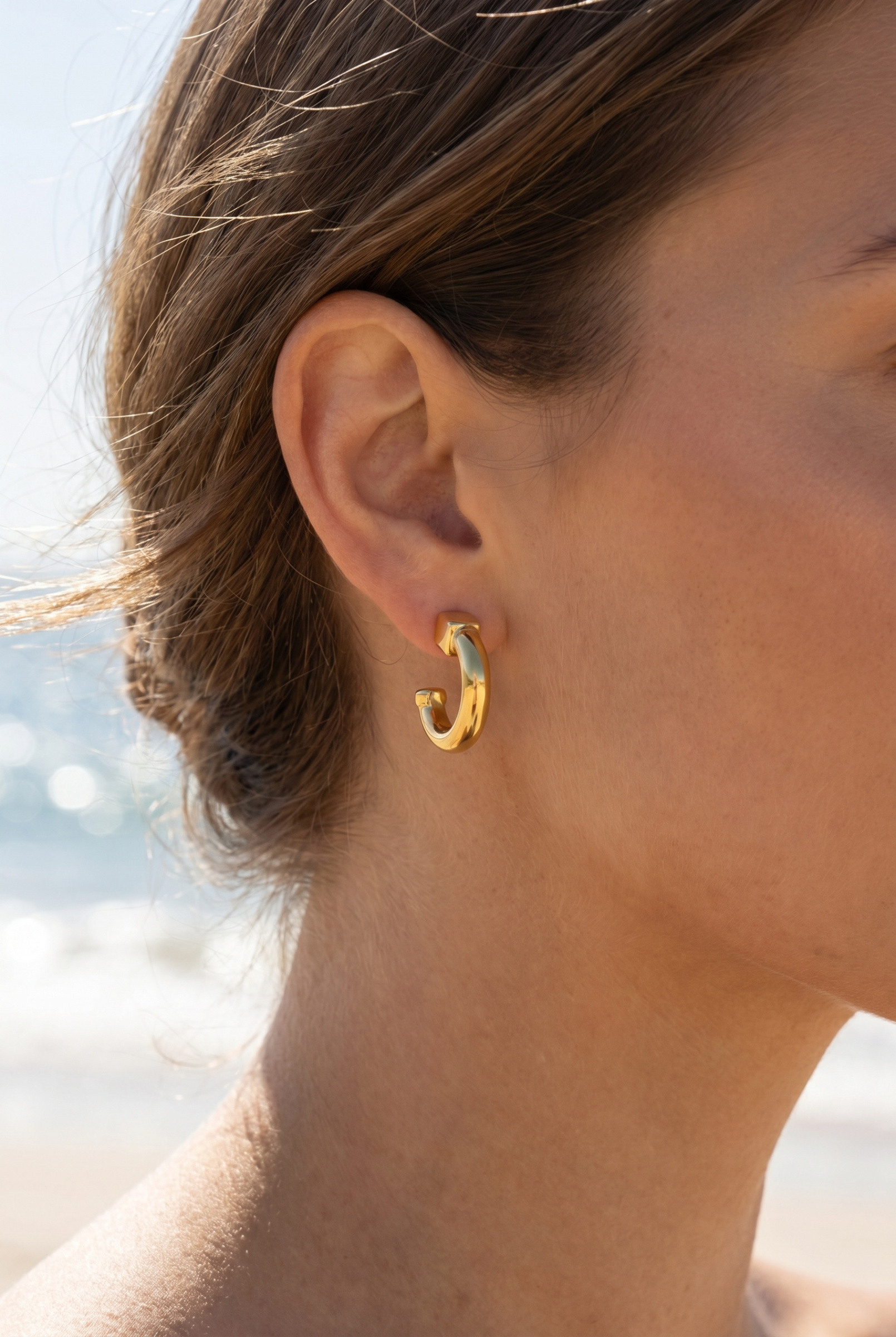Mayorista Bijoux Mystères - Pendientes de acero inoxidable