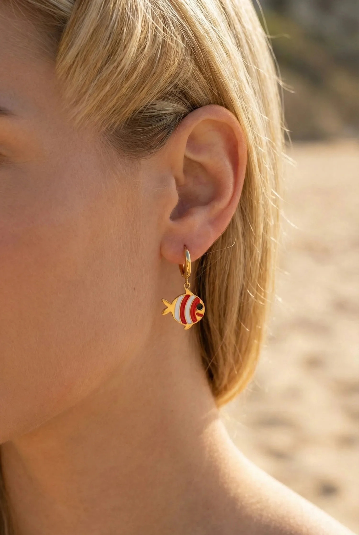 Mayorista Bijoux Mystères - Pendientes de acero inoxidable