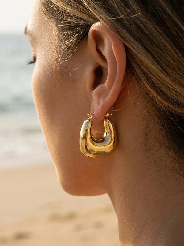 Mayorista Bijoux Mystères - Pendientes de acero inoxidable