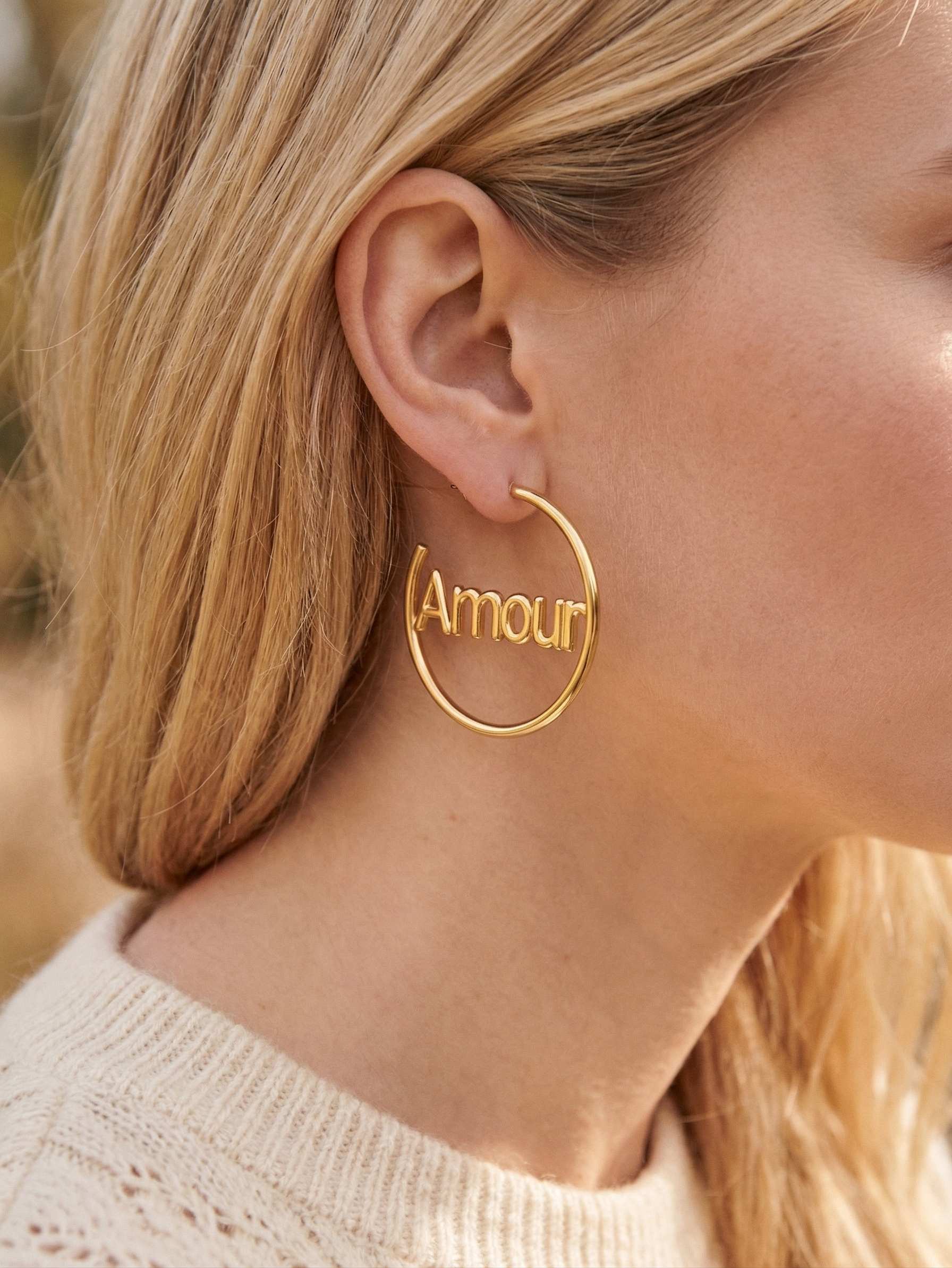 Mayorista Bijoux Mystères - Pendientes de acero inoxidable