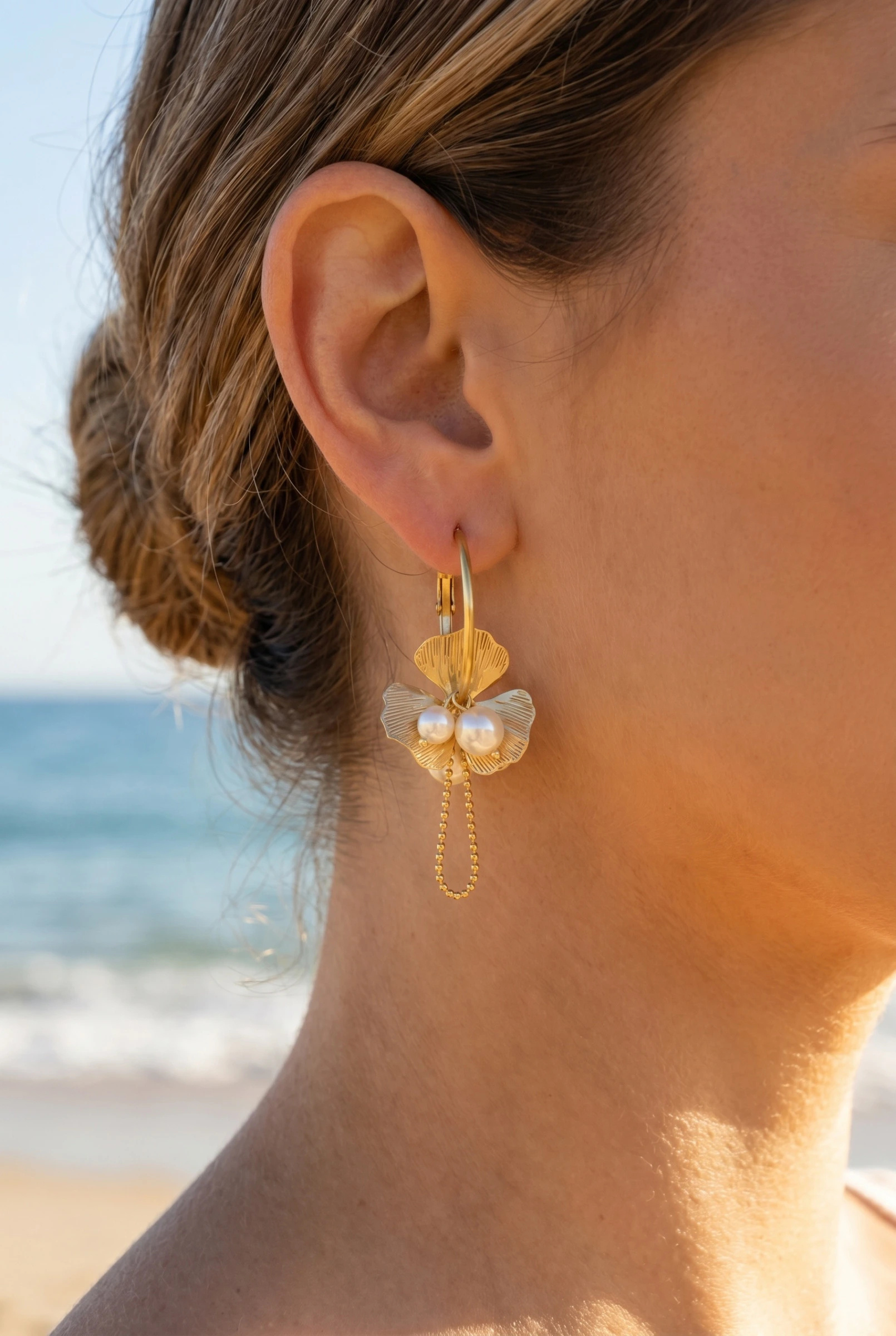 Mayorista Bijoux Mystères - Pendientes de acero inoxidable