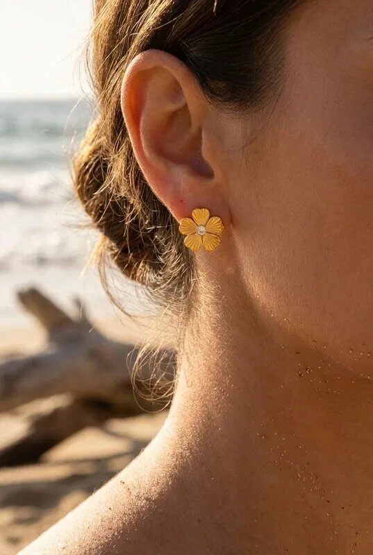 Mayorista Bijoux Mystères - Pendientes de acero inoxidable