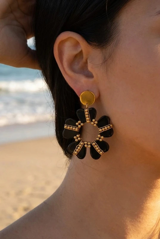 Mayorista Bijoux Mystères - Pendientes de acero inoxidable