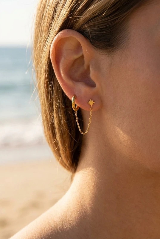Grossiste Bijoux Mystères - Boucles d'oreilles en acier inoxydable