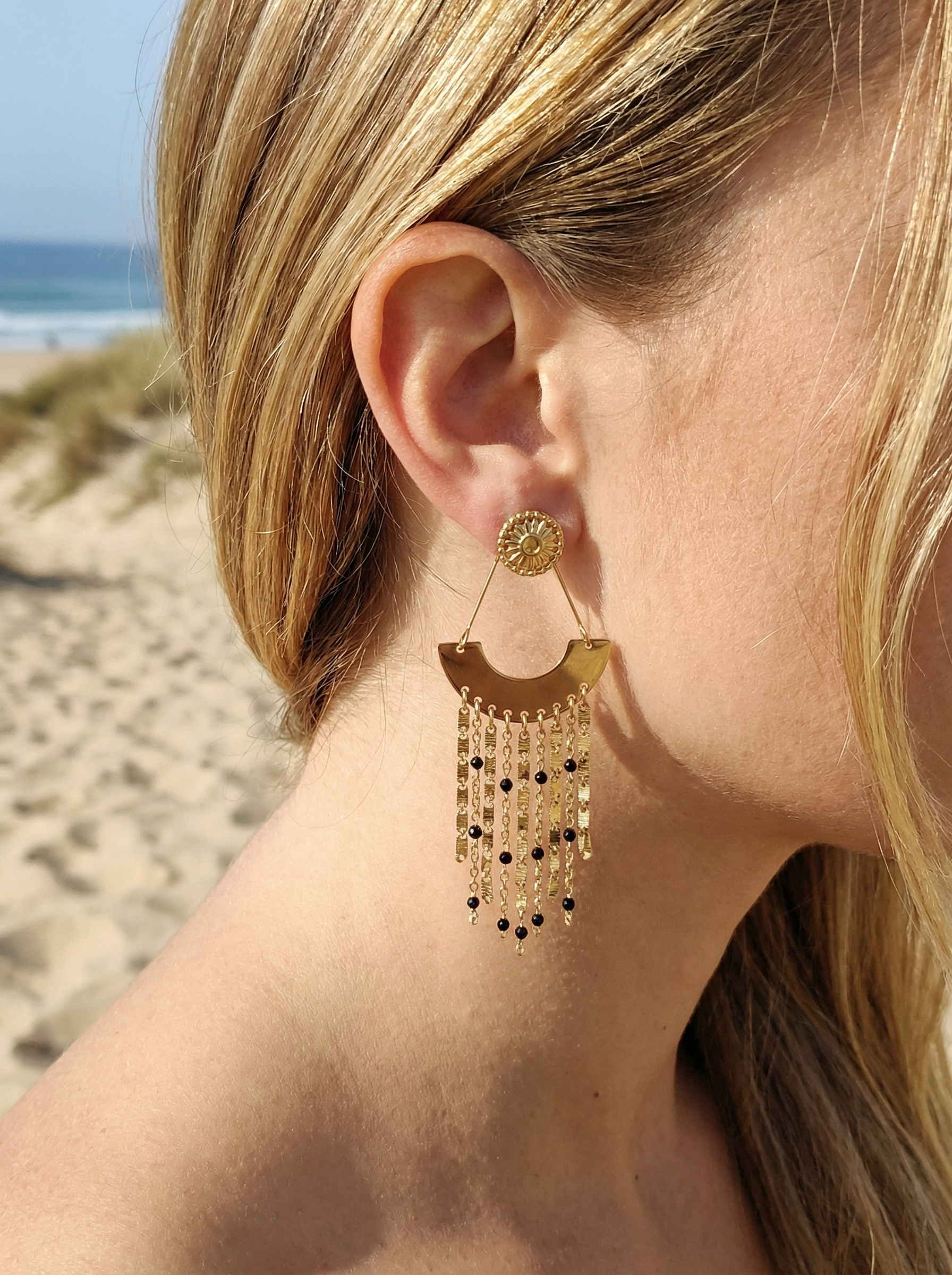 Mayorista Bijoux Mystères - Pendientes de acero inoxidable