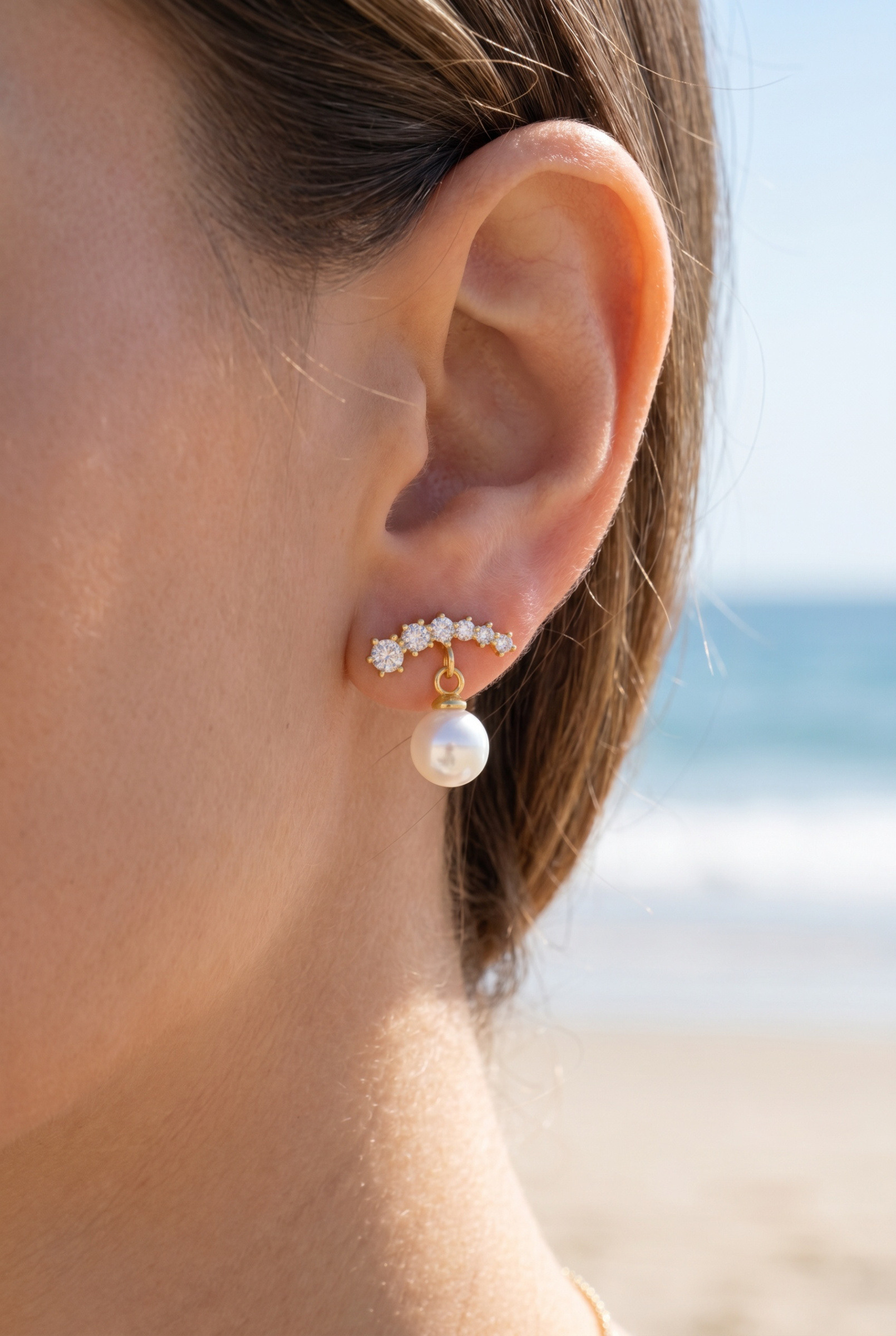 Mayorista Bijoux Mystères - Pendientes de acero inoxidable