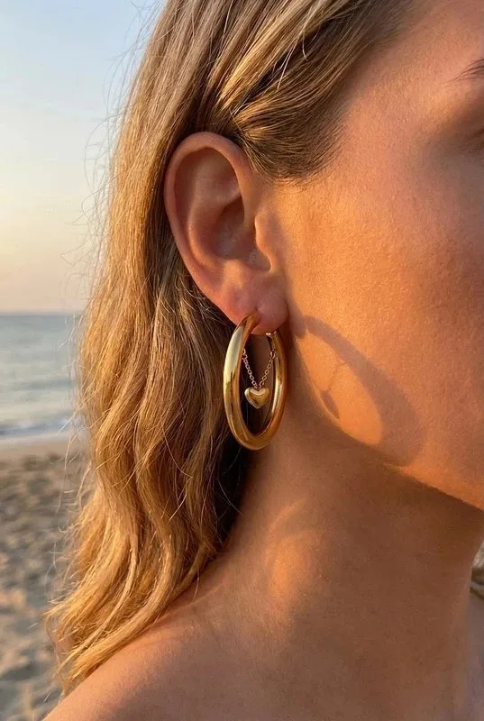 Grossiste Bijoux Mystères - Boucles d'oreilles en acier inoxydable