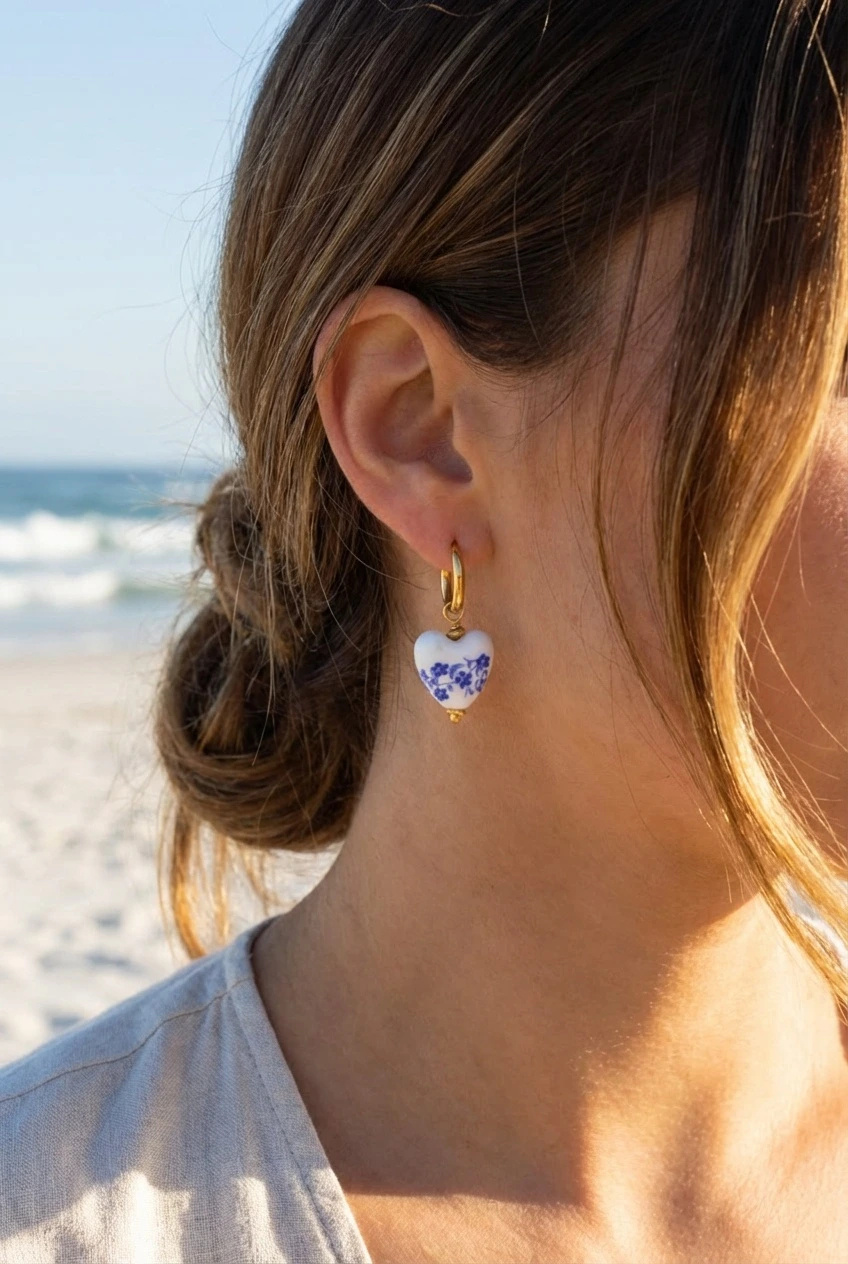 Mayorista Bijoux Mystères - Pendientes de acero inoxidable