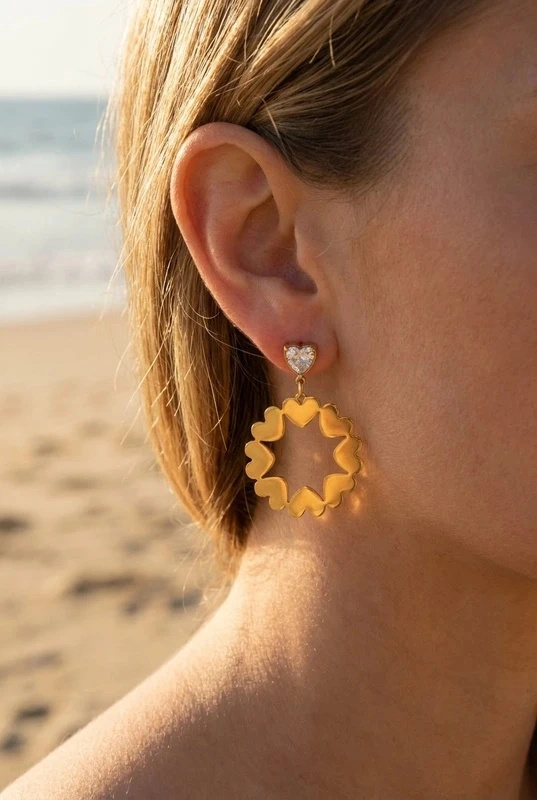 Großhändler Bijoux Mystères - Edelstahlohrringe