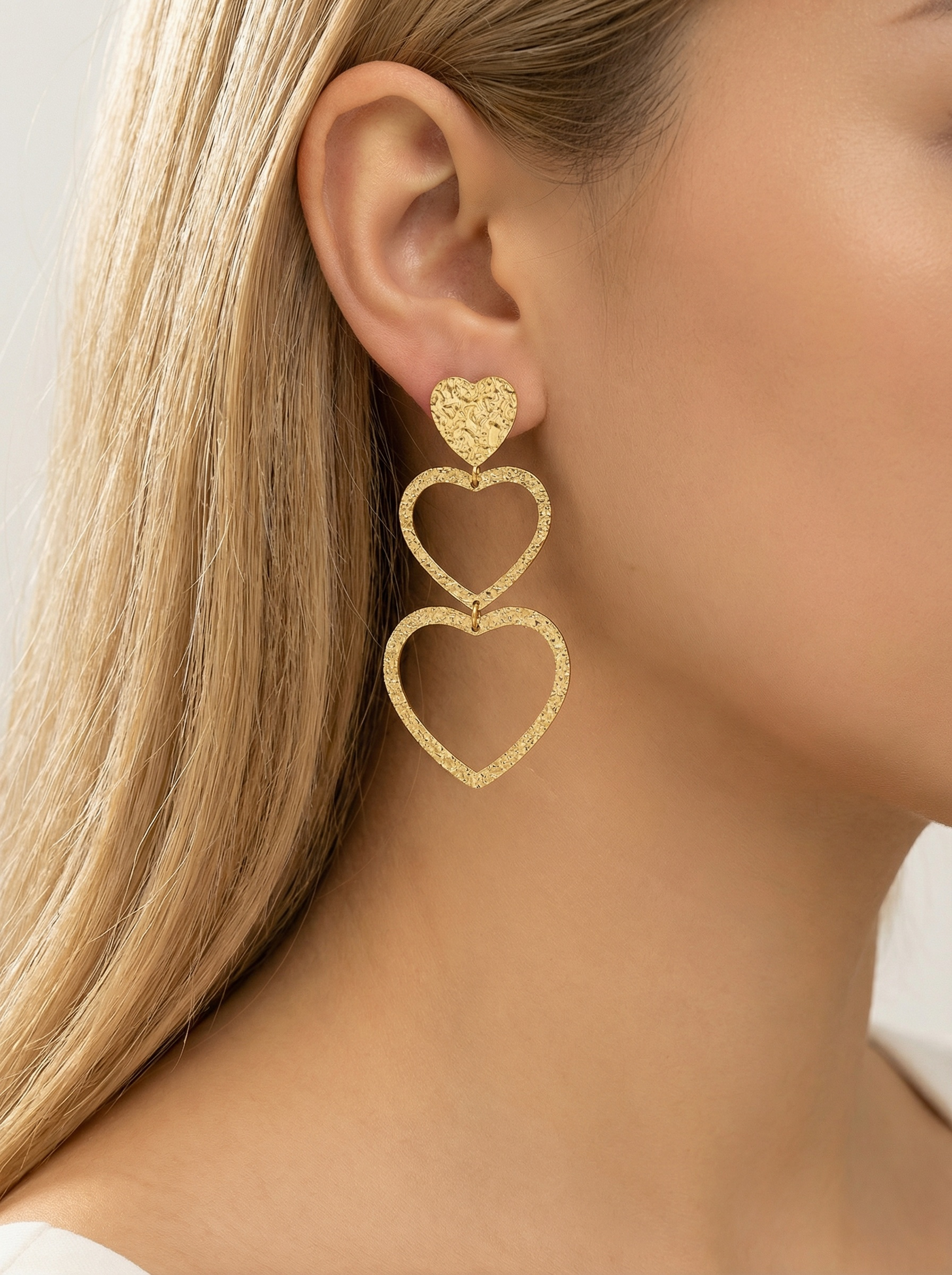 Mayorista Bijoux Mystères - Pendientes de acero inoxidable