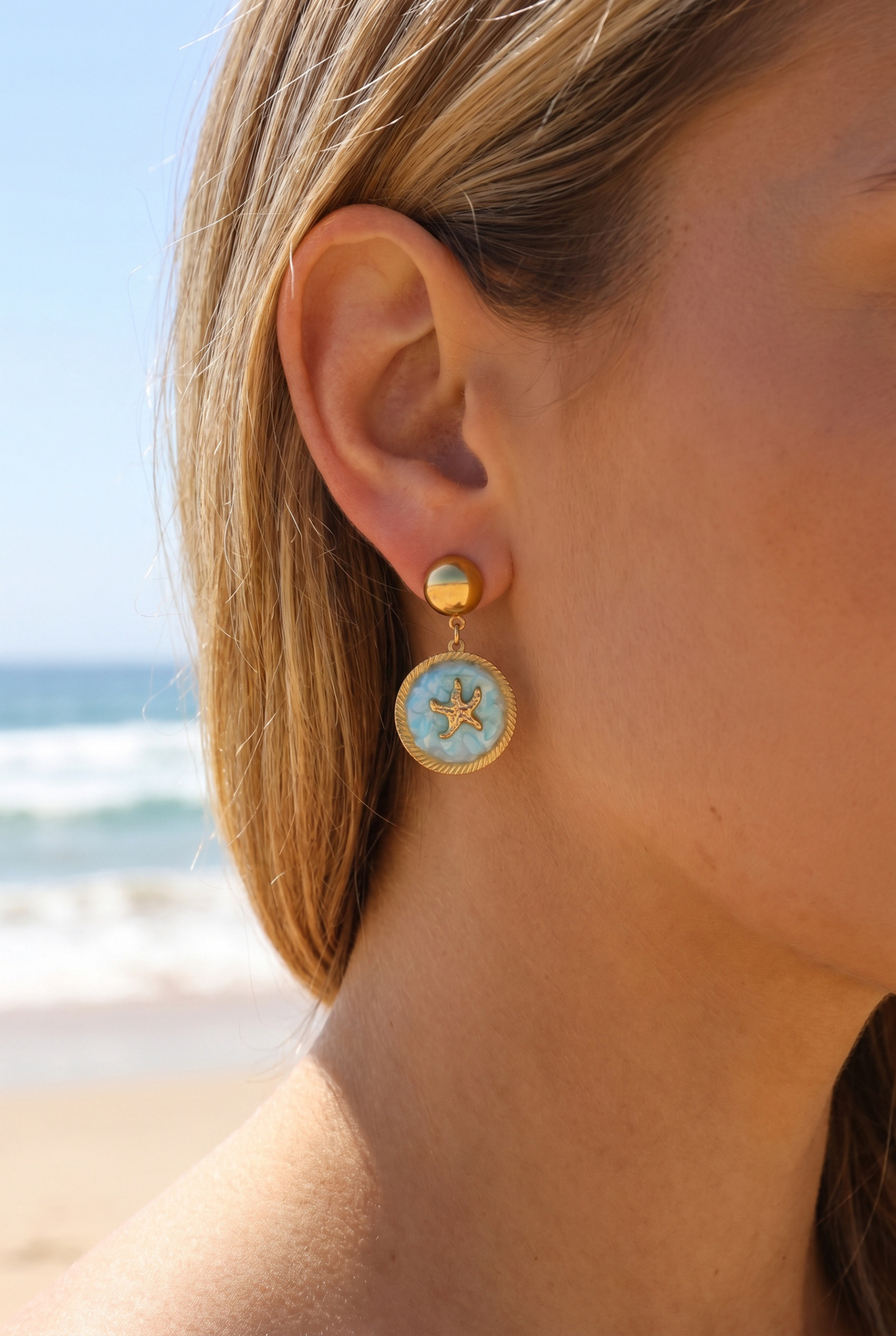 Mayorista Bijoux Mystères - Pendientes de acero inoxidable