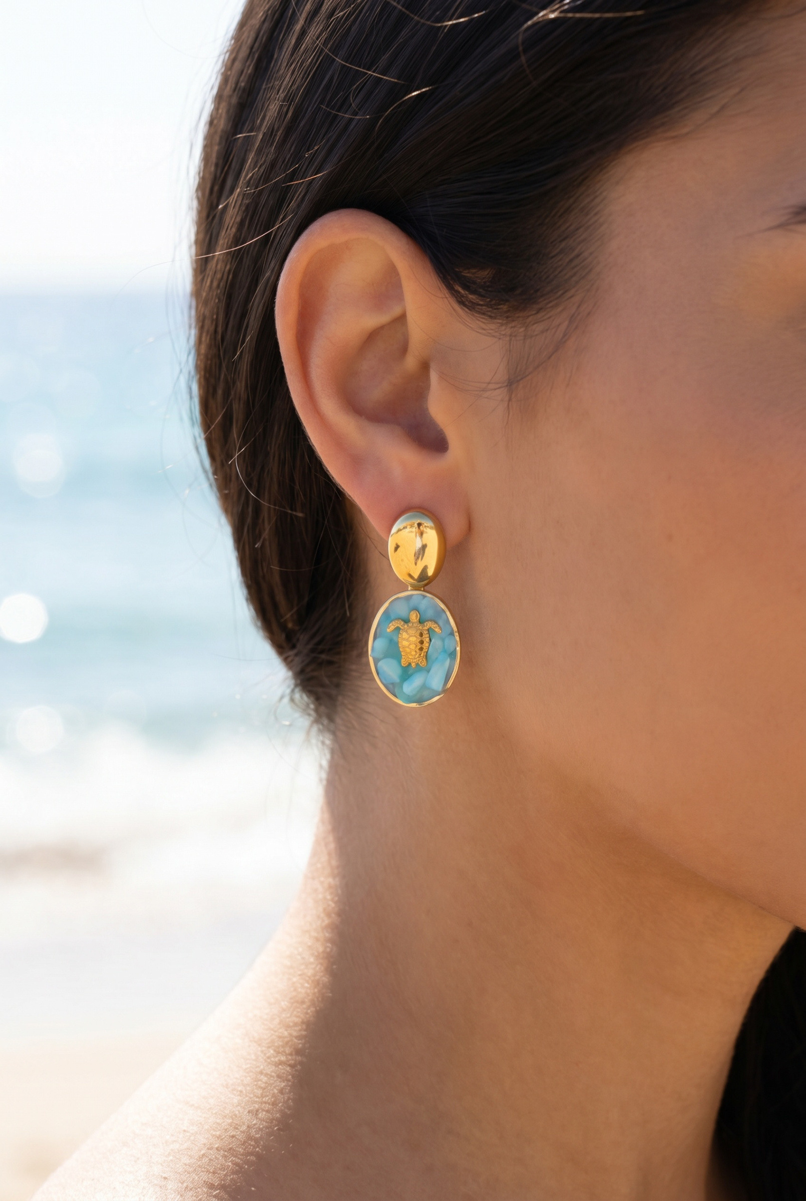 Mayorista Bijoux Mystères - Pendientes de acero inoxidable