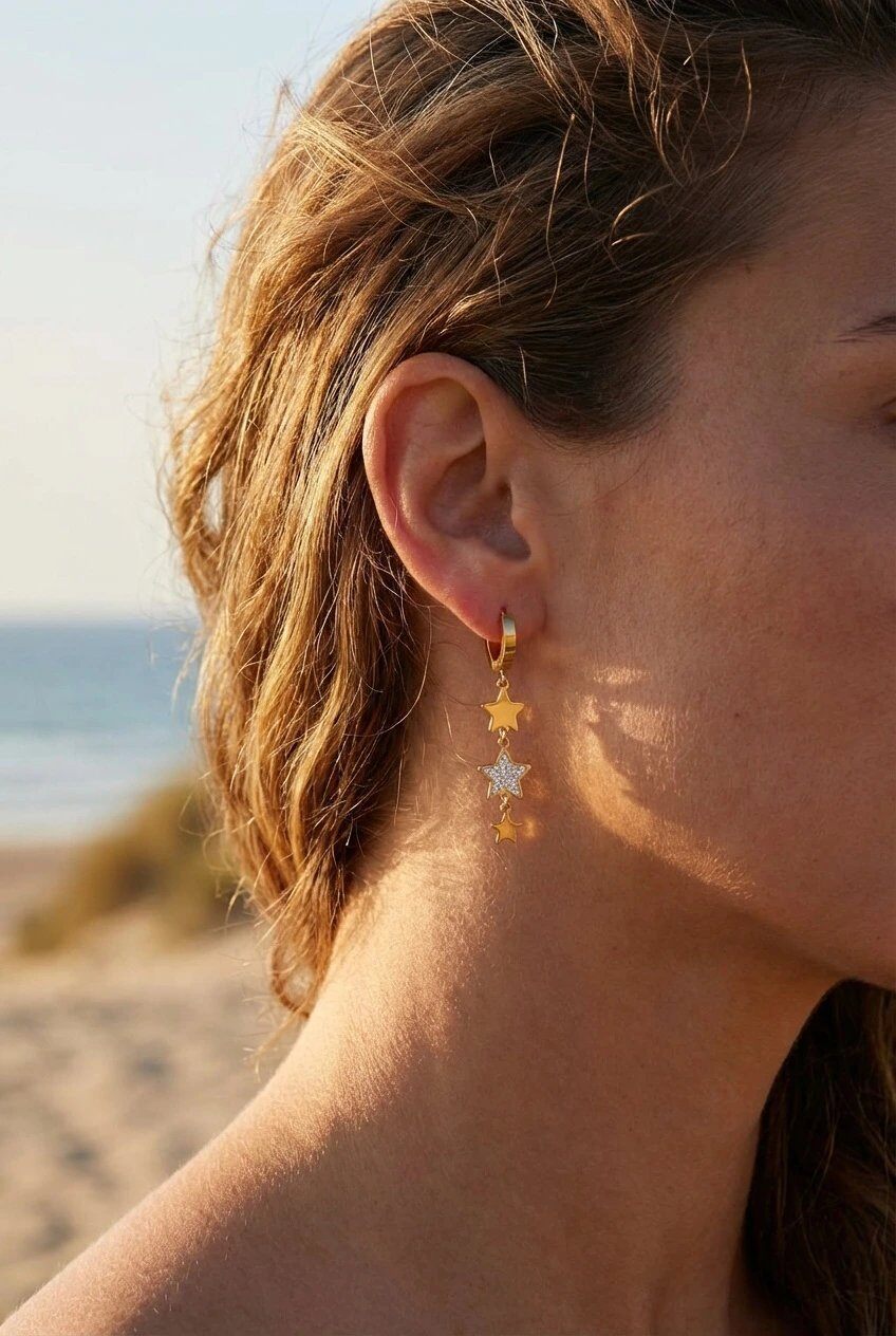 Grossista Bijoux Mystères - Orecchini in acciaio inossidabile