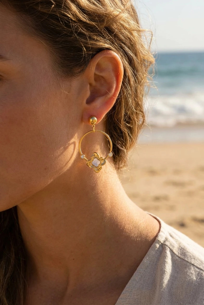 Großhändler Bijoux Mystères - Ohrringe aus Edelstahl