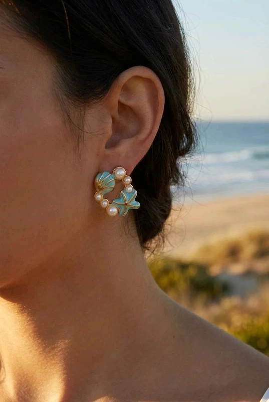 Mayorista Bijoux Mystères - Pendientes de acero inoxidable