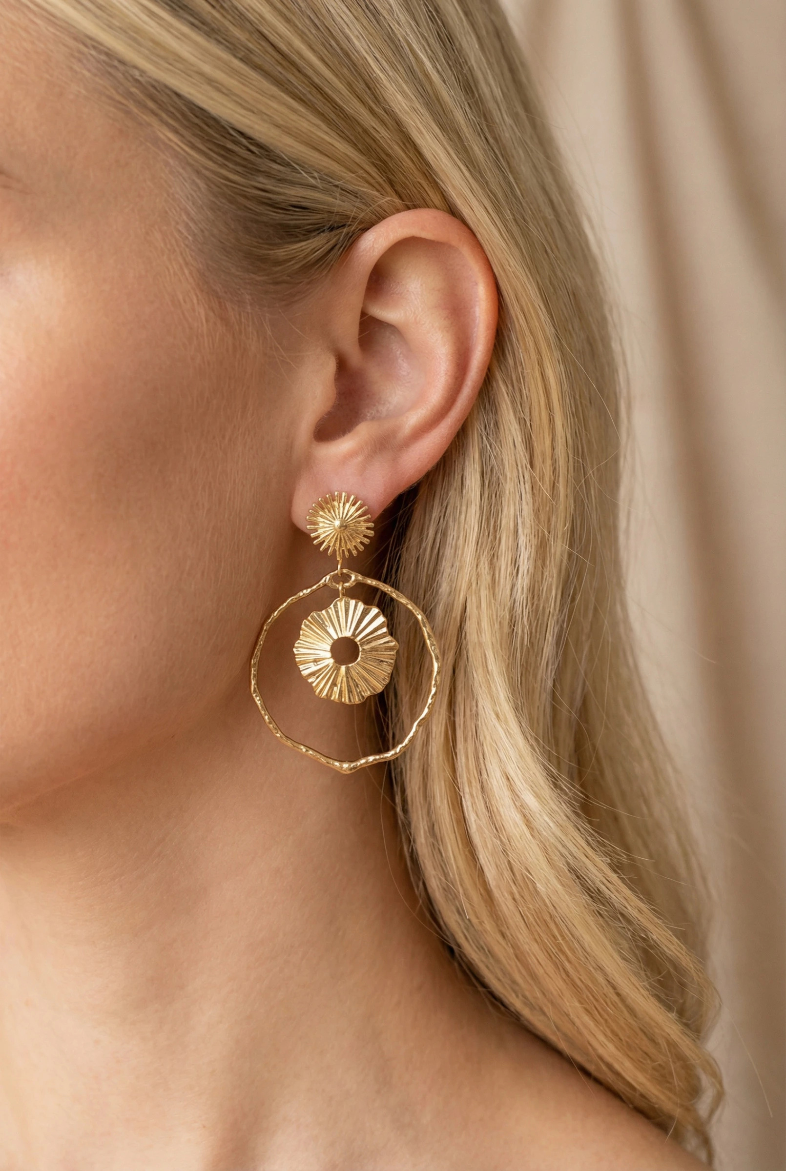Mayorista Bijoux Mystères - Pendientes de acero inoxidable