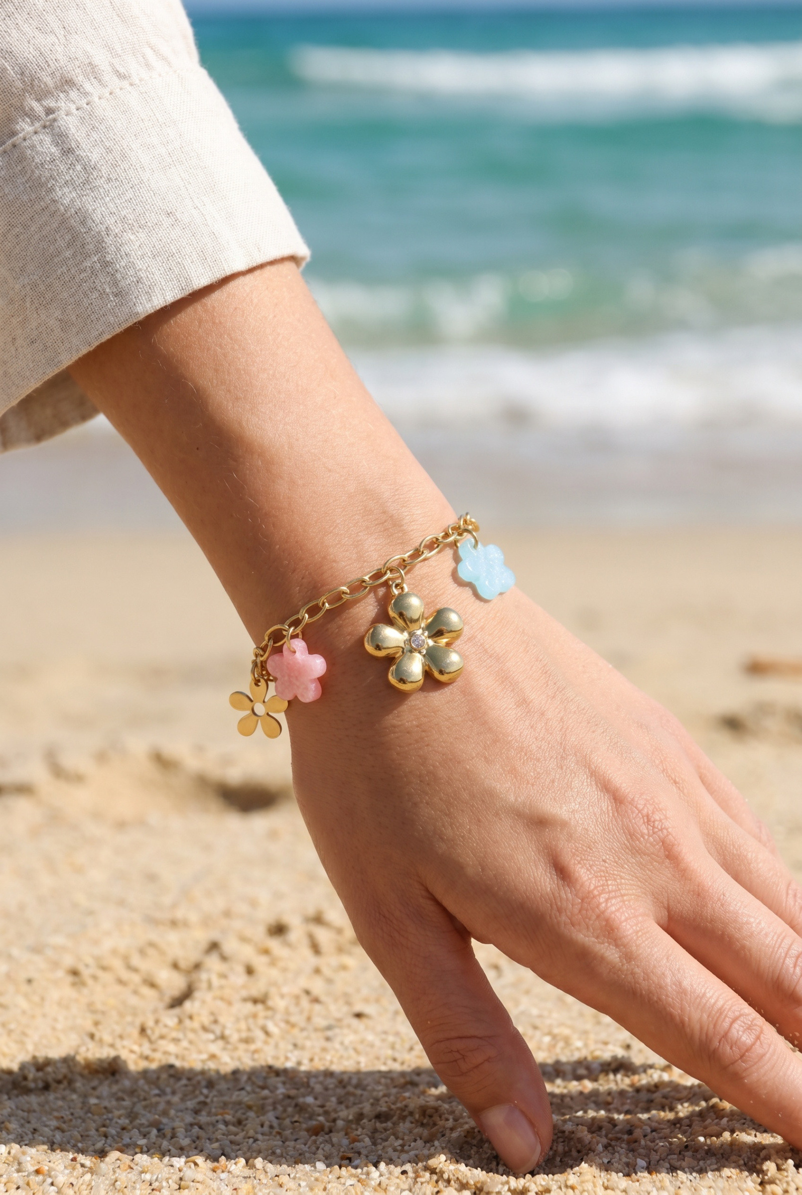 Grossiste Bijoux Mystères - Bracelet en acier inoxydable
