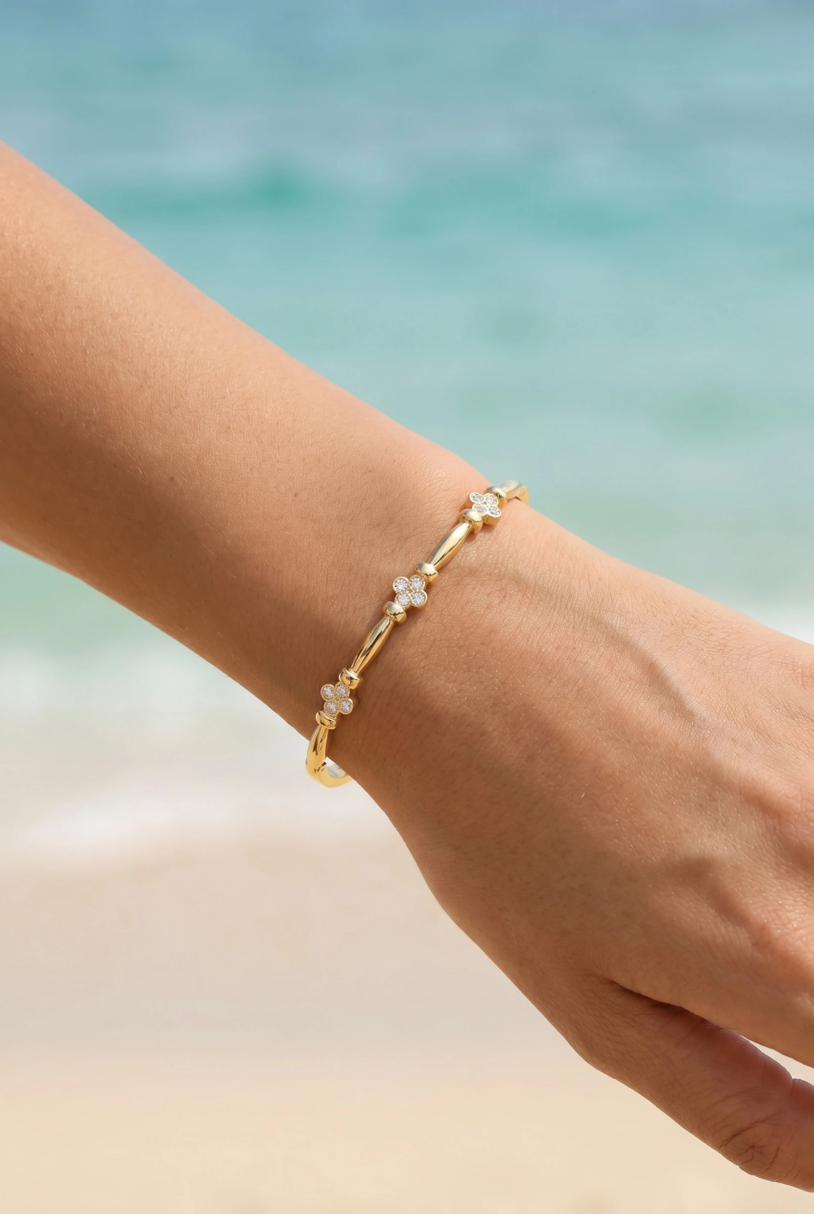 Grossiste Bijoux Mystères - Bracelet jonc en acier inoxydable