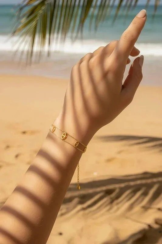 Mayorista Bijoux Mystères - Pulsera de acero inoxidable