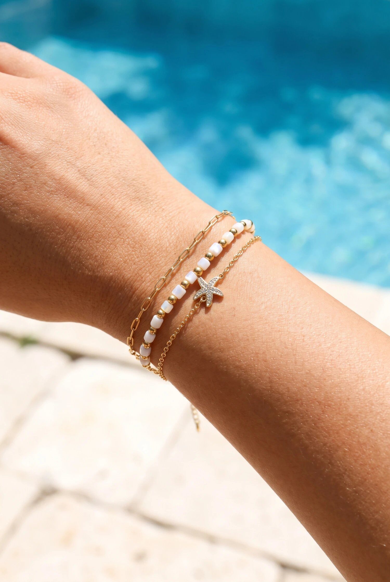 Grossiste Bijoux Mystères - Bracelet en acier inoxydable