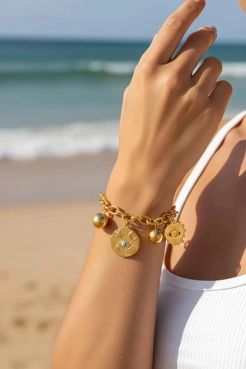 Grossista Bijoux Mystères - Bracciale alla moda in acciaio inossidabile