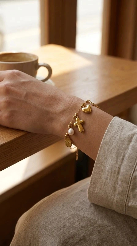 Grossista Bijoux Mystères - Bracciale in acciaio inossidabile