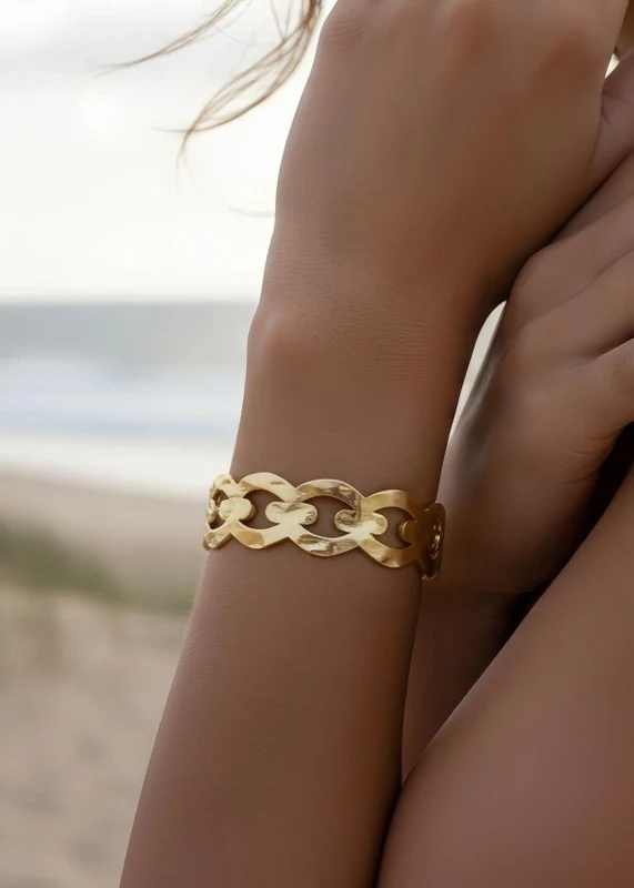 Großhändler Bijoux Mystères - Edelstahlstangenarmband