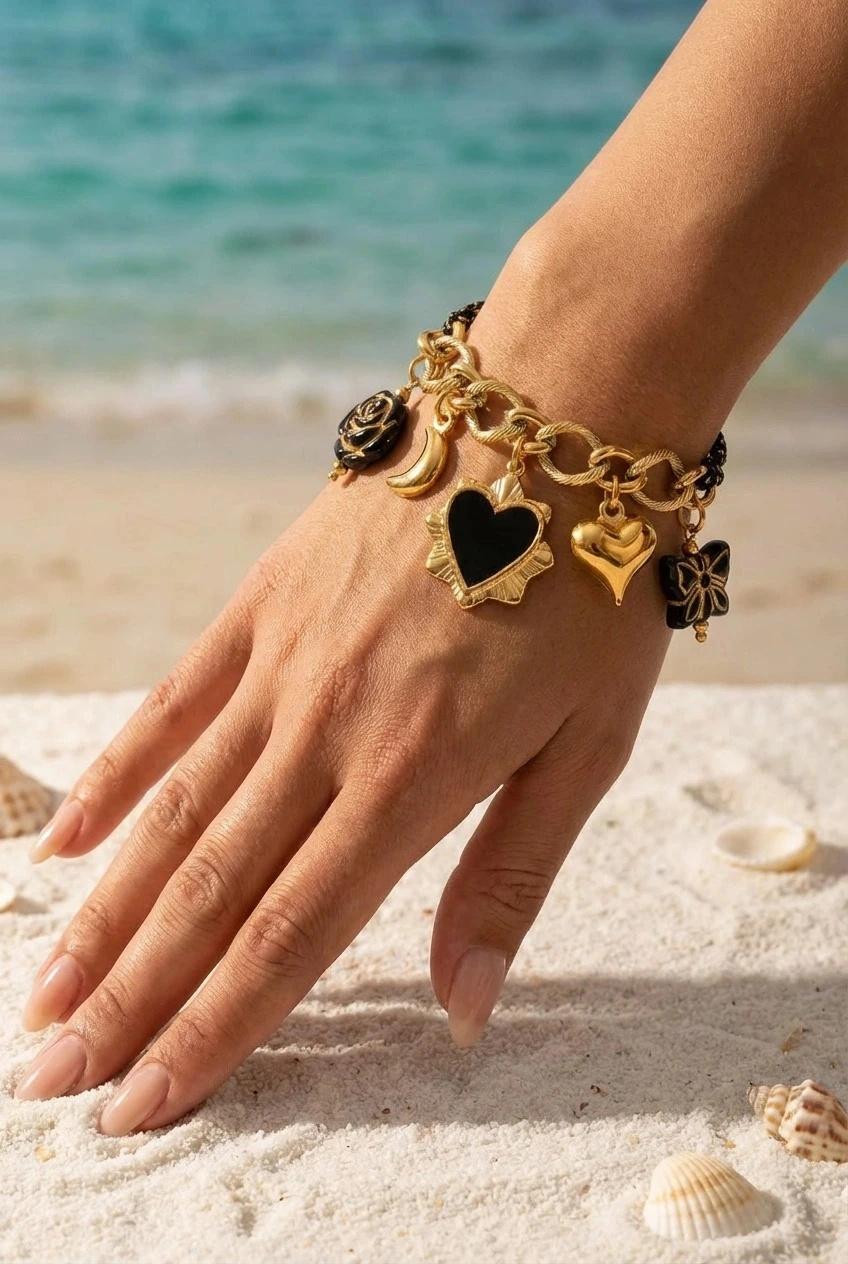 Mayorista Bijoux Mystères - Pulsera de acero inoxidable