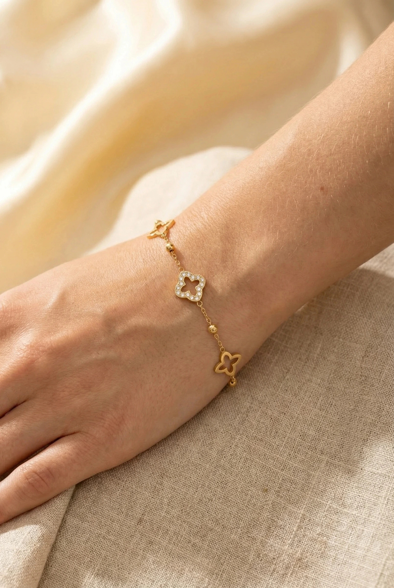 Mayorista Bijoux Mystères - Pulsera de acero inoxidable