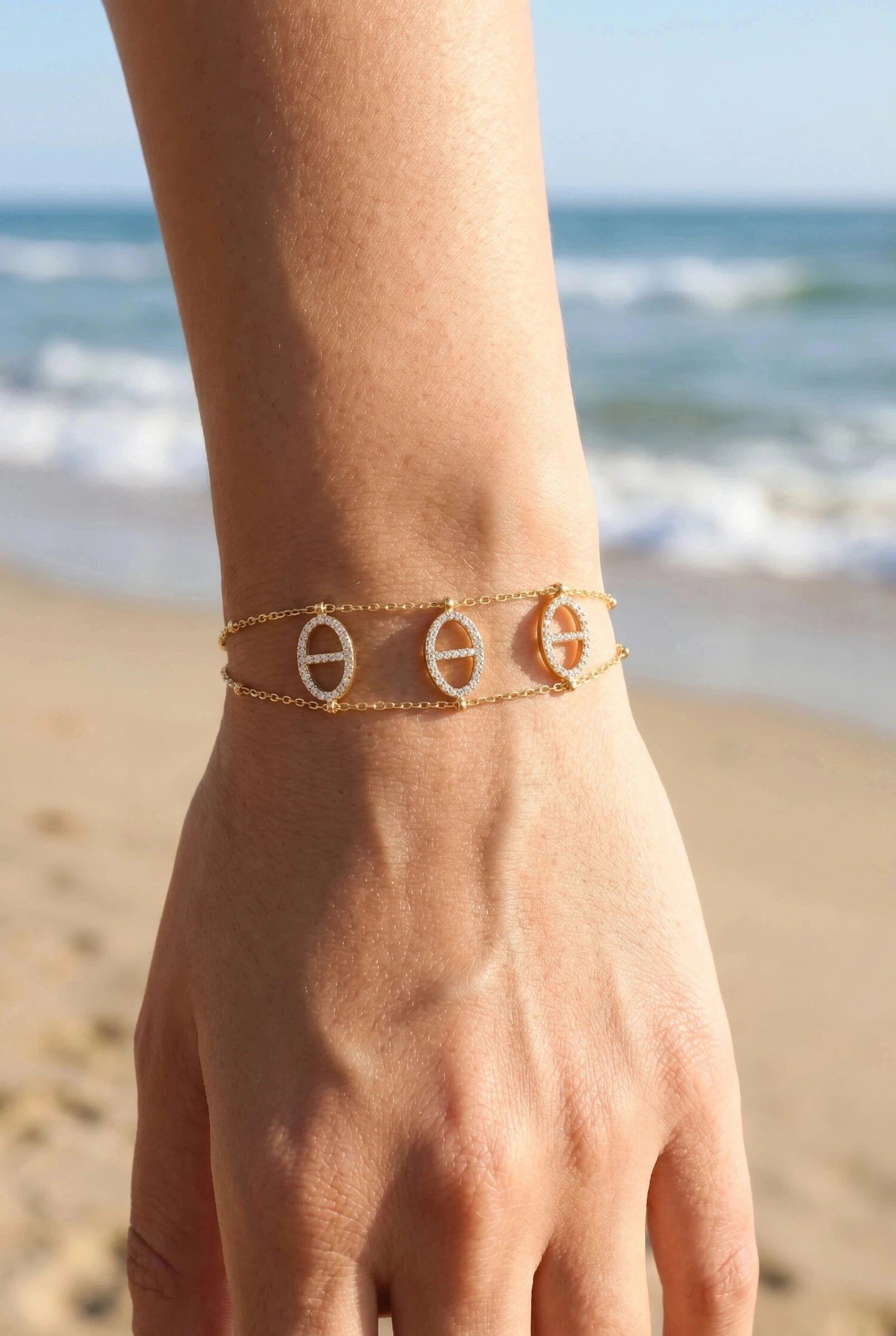 Mayorista Bijoux Mystères - Pulsera de acero inoxidable