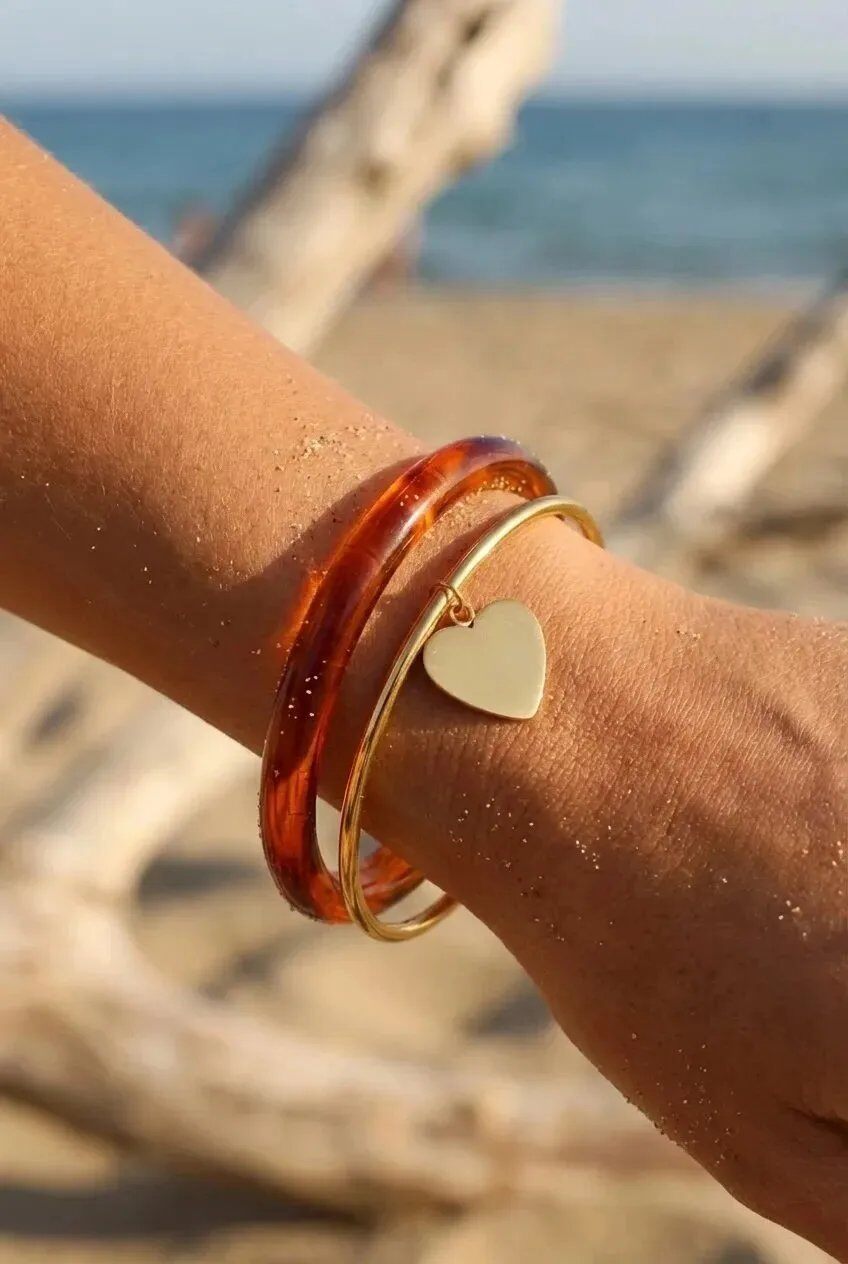 Grossista Bijoux Mystères - Coppia di braccialetti rigidi